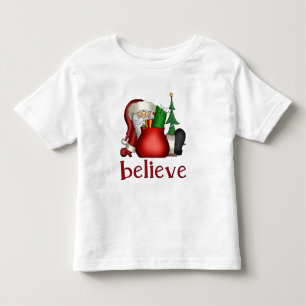 Pour Les Tous Petits T-shirt Noël unisex Père Noël Holiday