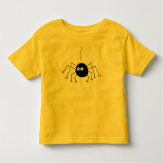 Pour Les Tous Petits T-shirt noir d'araignée de grands yeux