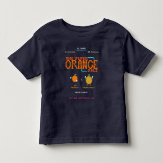 Pour Les Tous Petits T-shirt orange superbe d'enfant en bas âge de