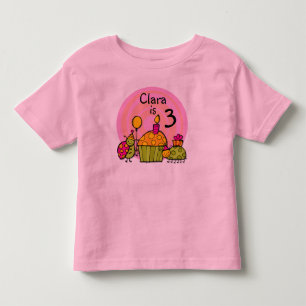 Pour Les Tous Petits T-shirt personnalisable d'anniversaire de petit
