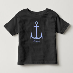 Pour Les Tous Petits T-shirt personnalisé Ancre bleue