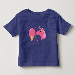 Pour Les Tous Petits T-shirt Pony à la crème glacée