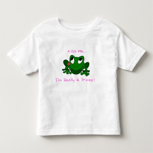 Pour Les Tous Petits T-shirt Prince de grenouille (Devant)