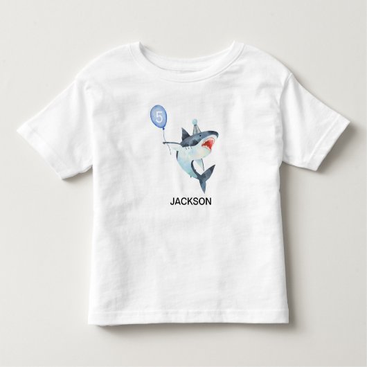 Pour Les Tous Petits T-shirt Requin - Numéro modifiable - Tee-shirt d'a (Devant)
