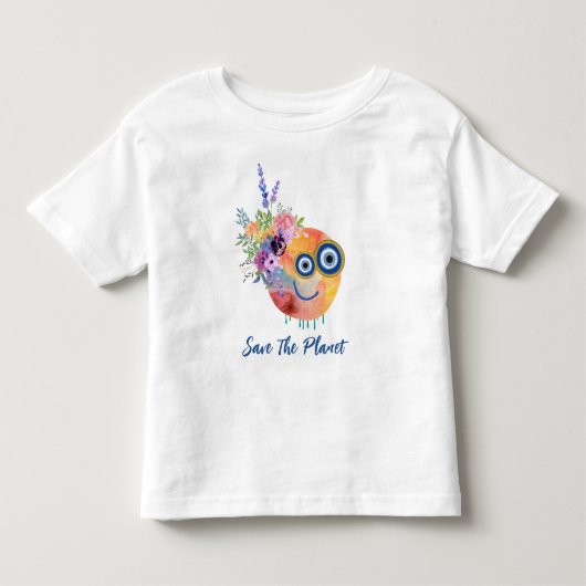 Pour Les Tous Petits T-Shirt Sauver La Planète (Devant)