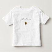 Pour Les Tous Petits T-shirt Soeur à être Bee Heart (Devant)