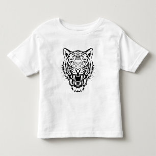 Pour Les Tous Petits T-shirt Tigre Roulant