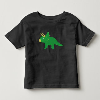 Pour Les Tous Petits T-shirt Toddler avec un dessin animé Triceratops