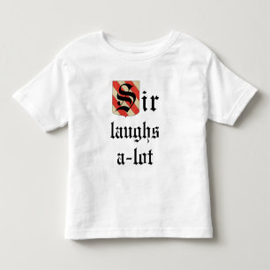 Pour Les Tous Petits T-shirt Toddler Jersey "Sir Laughs-a-lot"