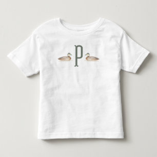 Pour Les Tous Petits T-shirt Toddler Personnalisé Mallard Duck