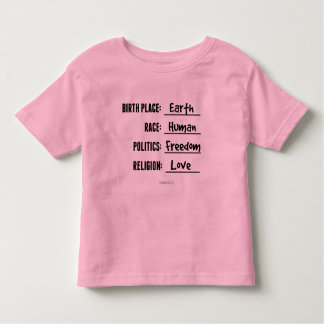 Pour Les Tous Petits T-Shirt Toddler Terre de naissance