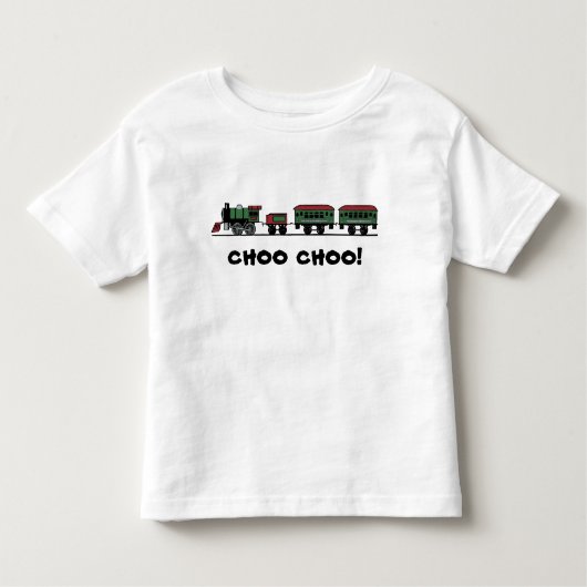 Pour Les Tous Petits T-shirt Train "Choo Choo" (Devant)