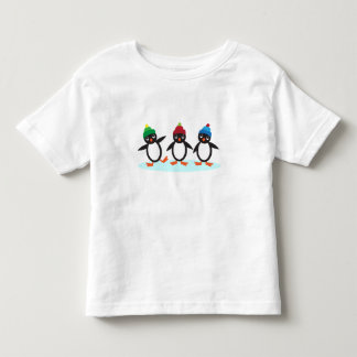 Pour Les Tous Petits T-shirt Trio Petit Pingouin