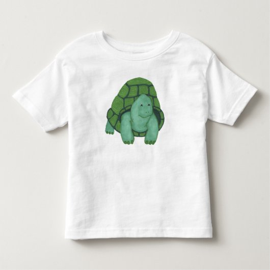 Pour Les Tous Petits T-shirt Turtle mignonne (Devant)