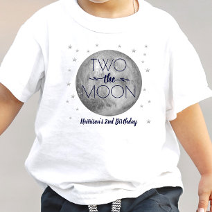 Pour Les Tous Petits T-shirt Two The Moon 2nd Birthday Toddler