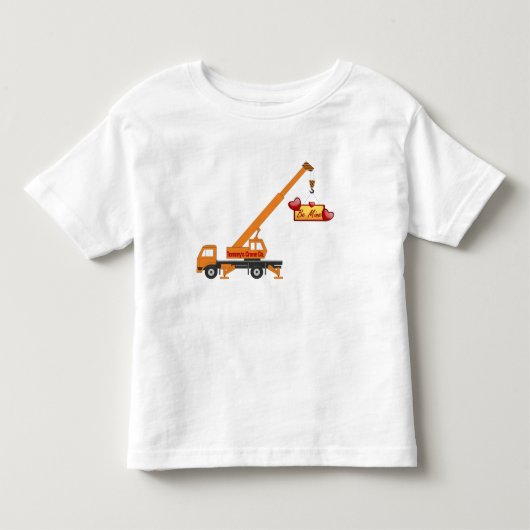 Pour Les Tous Petits T-shirt Valentine "Be Mine" Garçons (Devant)