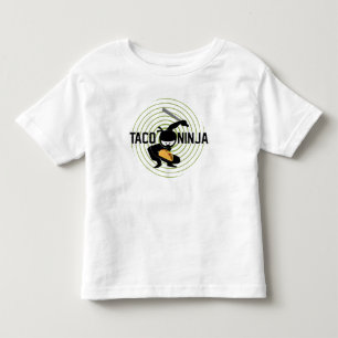 Pour Les Tous Petits Taco Ninja Design - T-shirt Jersey fin Toddler