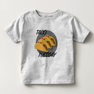 Pour Les Tous Petits Taco Tuesday Design - Toddler Fine Jersey T-Shirt