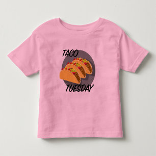 Pour Les Tous Petits Taco Tuesday Design - Toddler Fine Jersey T-Shirt