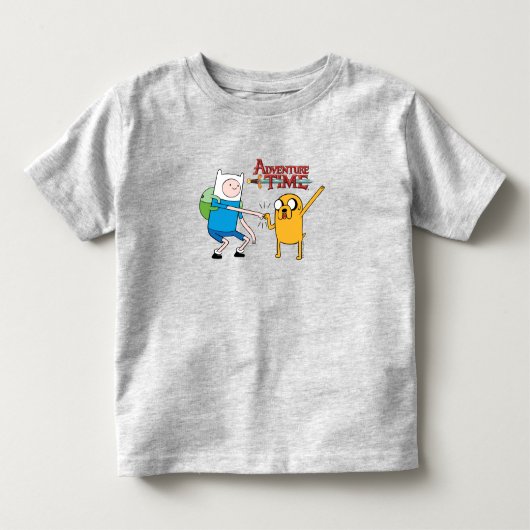 Pour Les Tous Petits Temps d'aventure | T-Shirt à bosse de poing Finn & (Devant)