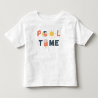 temps de la piscine. T-Shirt & Tops Toddler