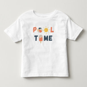 Pour Les Tous Petits temps de la piscine. T-Shirt & Tops Toddler