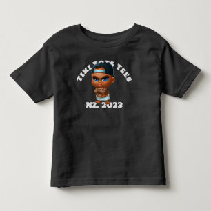 Pour Les Tous Petits Tiki Tots T-Shirt noir.