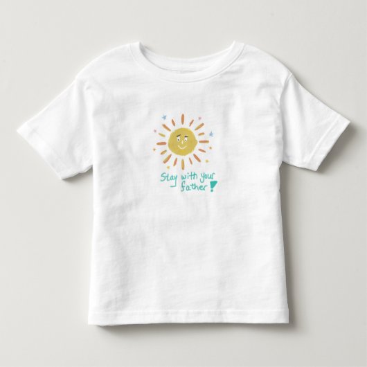Pour Les Tous Petits Toddler silly T-shirt  (Devant)