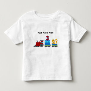 Pour Les Tous Petits Train personnalisable de T-shirt du numéro 3