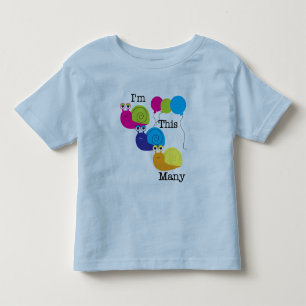 Pour Les Tous Petits Trois escargots Je suis cette multitude de t-shirt