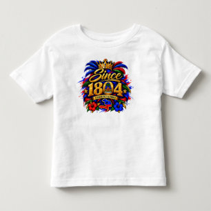 Pour Les Tous Petits **Vibes Haïtiens   Depuis 1804 T-Shirt Fierté Haït