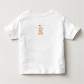 Pour Les Tous Petits With Love Personalized Toddler T-Shirt (Dos)
