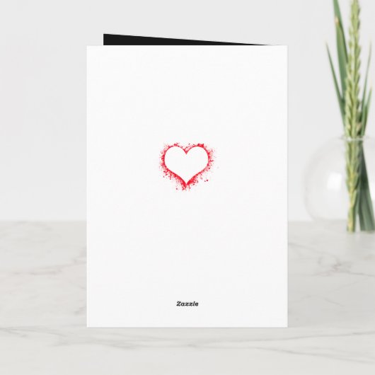 Pour lui carte noire valentines (Dos)