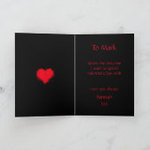 Pour lui carte noire valentines (Intérieur)