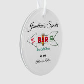 Pour lui Man Cave Bar Tavern Pub Ornement (devant)