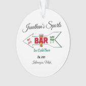 Pour lui Man Cave Bar Tavern Pub Ornement (devant)