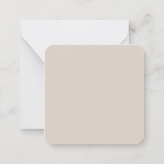 Pour ma carte de note unique (Dos)