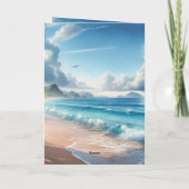 Pour ma carte de voeux pour l'anniversaire du mari (Dos)