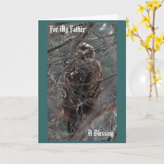 Pour ma carte père (Fleur jaune)