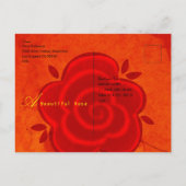 Pour ma carte postale Valentine (Dos)