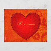 Pour ma carte postale Valentine (Devant)