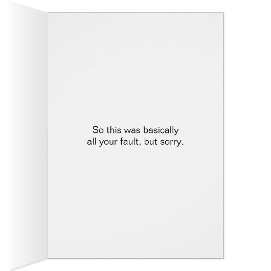 Pour ma défense, j'ai été laissée sans surveillanc (Intérieur (Droit))