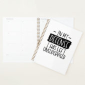 Pour ma défense, on m'a laissé un Carnet non surve (Devant avec enveloppe)