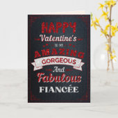 Pour ma fiancée incroyable Carte de la Saint-Valen (Fleur jaune)