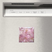 Pour ma grand-mère ! aimant Fleurs d'arbre rose Fl (In Situ (Lave-vaisselle))