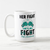 Pour ma mère Mug en céramique de sensibilisation a (Gauche)