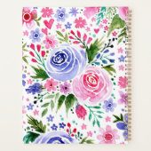 Pour Maman 4 Photo Collage Aquarelle Florales (Dos)