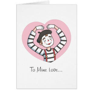 Pour mimer l'amour, je t'aime de tout mon cœur de