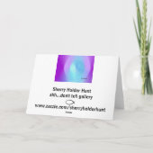 Pour Mon Ami... Carte (Dos)