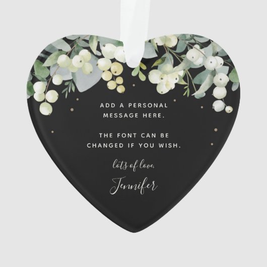 Pour mon ami cœur de Noël non-photo (dos)